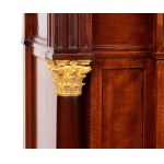 French mahogany cabinet in Louis XVI style - early 19th century