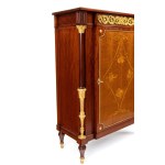 French mahogany cabinet in Louis XVI style - early 19th century