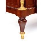 French mahogany cabinet in Louis XVI style - early 19th century