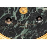 FERDINAND BARBEDIENNE (1810 - 1892) Bronze and marble clock - 19th century