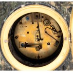 FERDINAND BARBEDIENNE (1810 - 1892) Bronze and marble clock - 19th century