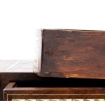 Bureau Mazarin incrusté d'ivoire - Italie, XIXe siècle
