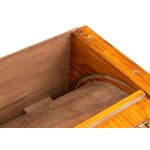MAPLE & CO. Rolling cabinet with glass display case - 19th century