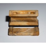 Marble inkwell inscribed to Cornelius Scipio, Grand Tour of Rome - 19th century