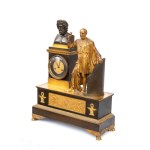 Mantle clock, Empire period - France, 19th century