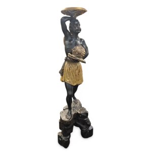 Venetian Moor, carved and gilded wood - 19th century