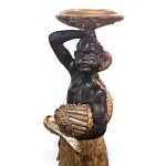 Venetian Moor, carved and gilded wood - 19th century