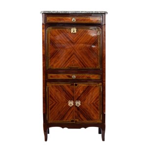 PIERRE PLÉE French ebony Secretaire, Louis XV - 1770-1780 ca.