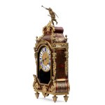 Boulle-style mantel clock signed B. Baltazar Paris - France, 19th Century