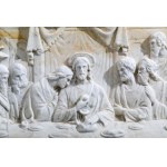 Haut-relief représentant la Cène - Italie, XIXe siècle