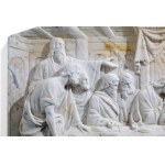 Haut-relief représentant la Cène - Italie, XIXe siècle