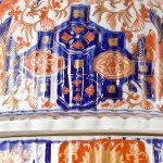 Pár váz Imari - Japonsko, 19. storočie, koniec obdobia Edo alebo Meidži