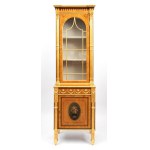A pair of Adam-style painted display cabinets - Ireland, 18th century