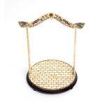 Chinese ornamental bone cage - 19th century