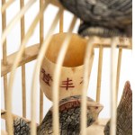 Chinese ornamental bone cage - 19th century