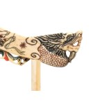 Chinese ornamental bone cage - 19th century