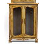 Lacquered and painted cabinet - Venice, 20th century