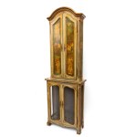 Lacquered and painted cabinet - Venice, 20th century