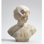 GIUSEPPE BESSI (attribuito a) (Volterra 1857 - Volterra 1922) Marble bust of a woman - Italy, 19th century