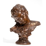 FRIEDRICH GOLDSCHEIDER (1845 - 1897) Terracotta bust - Austria, 19th century