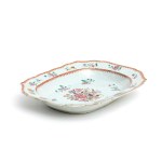 Porcelain tray Family Rosa - China, Qing period