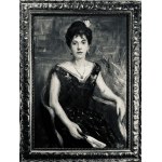 ANONIMO, Portrait of a Woman with a Fan