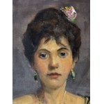 ANONIMO, Portrait of a Woman with a Fan