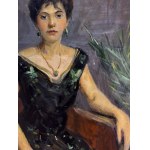 ANONIMO, Portrait of a Woman with a Fan