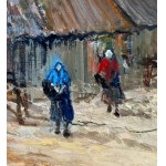 EUGENIO MAGNO, Market scene - Eugenio Magno (1944)