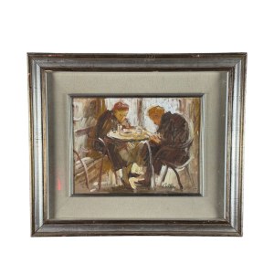 ANTONIO ASTURI, Figures at a Bar - ANTONIO ASTURI