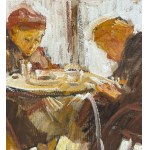 ANTONIO ASTURI, Figures at a Bar - ANTONIO ASTURI