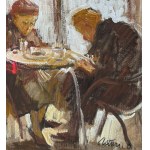 ANTONIO ASTURI, Figures at a Bar - ANTONIO ASTURI