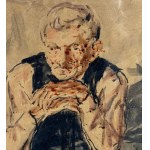 UNIDENTIFIED SIGNATURE, Seated Street Artist