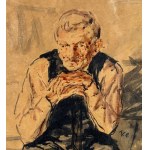 UNIDENTIFIED SIGNATURE, Seated Street Artist