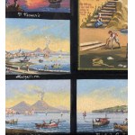 ANONIMO, Grouping of 17 views of various Neapolitan locations