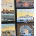 ANONIMO, Grouping of 17 views of various Neapolitan locations