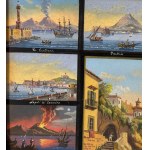 ANONIMO, Grouping of 17 views of various Neapolitan locations