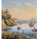 ANONIMO, Grouping of 17 views of various Neapolitan locations