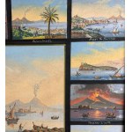 ANONIMO, Grouping of 17 views of various Neapolitan locations