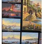 ANONIMO, Grouping of 17 views of various Neapolitan locations