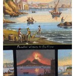 ANONIMO, Grouping of 17 views of various Neapolitan locations