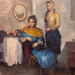 ANONIMO, Two Women in an Interior