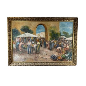 ANONIMO, Market scene