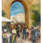 ANONIMO, Market scene