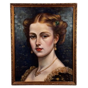 ANONIMO, Portrait of an elegant woman