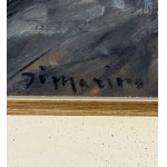 DI MARINO, Street with figures - DI MARINO