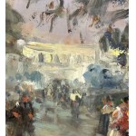 DI MARINO, Street with figures - DI MARINO