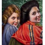 ANONIMO, Portrait of two women