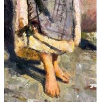 UNIDENTIFIED SIGNATURE, Woman by the Seaside