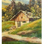 UNIDENTIFIED SIGNATURE, Mountain landscape